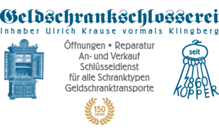 Ulrich Krause Geldschrankschlosserei in Berlin - Logo