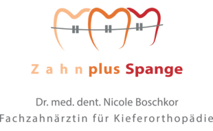Zahn plus Spange Dr.med.dent. Nicole Boschkor Fachzahnärztin f. Kieferorthopädie in Bedburg Hau - Logo