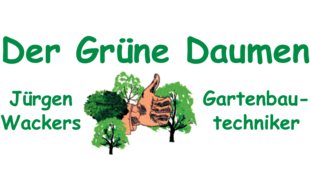 Der Grüne Daumen - Jürgen Wackers in Ziegelheide Stadt Kempen - Logo