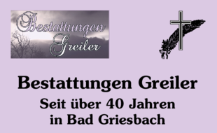 Greiler Bestattungen in Bad Griesbach im Rottal - Logo
