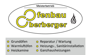 Ofenbau Oberberger in Obermotzing Gemeinde Aholfing - Logo