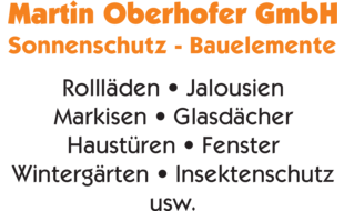 Martin Oberhofer GmbH in Widdersdorf Gemeinde Bruckberg in Niederbayern - Logo