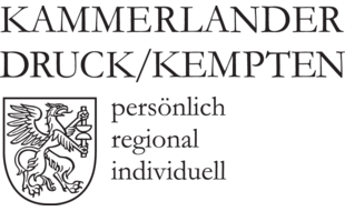 Kammerlander Druck in Kempten im Allgäu - Logo