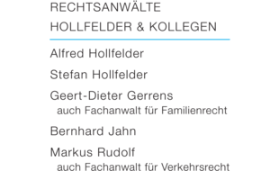 Hollfelder & Kollegen, Hollfelder Stefan, Jahn Bernhard, Gerrens Geert Dieter, Rudolf Markus, Weißenbach Janine angestellte Rechtsanwältin in Immenstadt im Allgäu - Logo