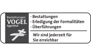 Vogel Bestattungen in Eggenthal - Logo