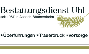 Uhl Bestattungsdienst in Asbach Bäumenheim - Logo