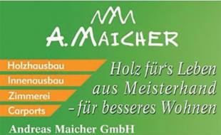 Zimmerei A. Maicher GmbH in Kirchsteig Gemeinde Großkarolinenfeld - Logo