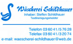 Wäscherei Schildhauer in Bad Tennstedt - Logo
