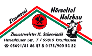 Hörseltal Holzbau in Wartha Stadt Eisenach in Thüringen - Logo