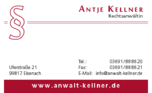 Kellner, Antje Rechtsanwältin in Eisenach in Thüringen - Logo