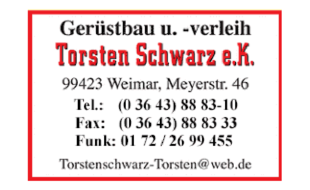 Schwarz, Torsten in Weimar in Thüringen - Logo