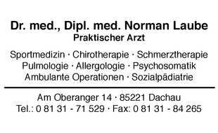 Dr.med. Dipl.med. Norman Laube in Dachau - Logo