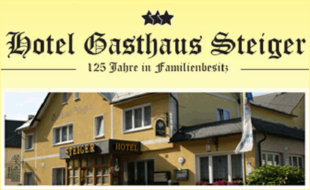 Gasthaus Steiger in Gebersdorf Stadt Gräfenthal - Logo