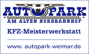 AUTOPARK am Alten Nordbahnhof in Weimar in Thüringen - Logo