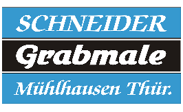 Schneider Grabmale in Mühlhausen in Thüringen - Logo