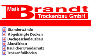Maik Brandt Trockenbau GmbH in Haßleben in Thüringen - Logo
