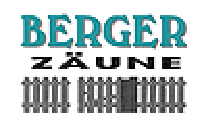 Berger Zaunbau und Zaunherstellung in Hohenbrand Gemeinde Peiting - Logo