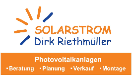 Solarstrom Dirk Riethmüller - Logo
