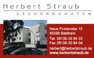 Straub Herbert in Baldham Gemeinde Vaterstetten - Logo