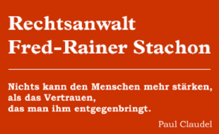 Stachon, Fred-Rainer in Heilbad Heiligenstadt - Logo