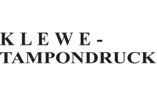 Klewe - Tampondruck in Nürnberg - Logo