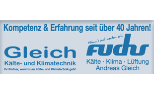 Fuchs GmbH Kälte – Klima – Lüftung Andreas Gleich in Ungelstetten Gemeinde Winkelhaid - Logo