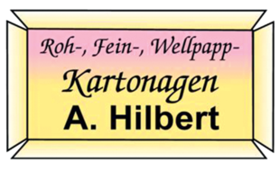 Roh-, Fein-, Wellpappkartonagen A. Hilbert in Geyer - Logo