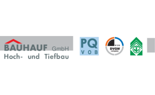 BAUHAUF GmbH Hoch- und Tiefbau in Coswig bei Dresden - Logo