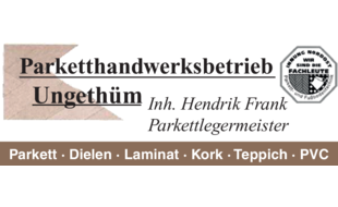 Parketthandwerksbetrieb Ungethüm Inhaber Hendrik Frank in Kottengrün Gemeinde Werda - Logo