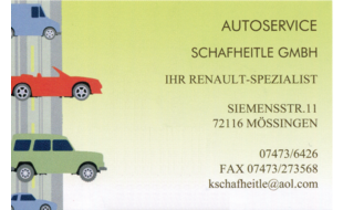 Auto-Service Schafheitle GmbH
