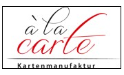à la carte - Kartenmanufaktur in Stuttgart - Logo