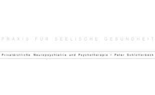 Allgemeine privatärztliche Praxis für Seelische Gesundheit Peter Schlotterbeck in Stuttgart - Logo