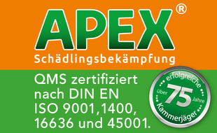 APEX Schädlingsbekämpfung in Bad Wurzach - Logo