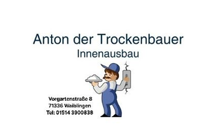 Anton der Trockenbauer in Hohenacker Gemeinde Waiblingen - Logo