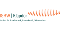 Kundenlogo ISRW Dr.-Ing. Klapdor GmbH-Institut für Schalltechnik, Raumakustik, Wärmeschutz