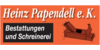 Kundenlogo von Schreinerei Papendell e. K.