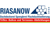 Kundenlogo von Riasanow GmbH Dachdeckerei - Spenglerei - Flachdachisolierung
