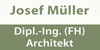 Kundenlogo von Müller Josef Dipl.-Ing. (FH) Architekt