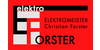 Kundenlogo Elektro Forster GmbH & Co. KG