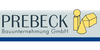 Kundenlogo von Bauunternehmung Prebeck GmbH
