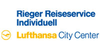Kundenlogo von Reisebüro Rieger Reiseservice Individuell Lufthansa City Center