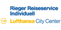 Kundenlogo Reisebüro Rieger Reiseservice Individuell Lufthansa City Center