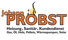 Kundenlogo von Probst Johann GmbH Gas, Öl, Holz Pellets Heizungsbau Sanitär Solar