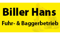 Kundenlogo von Biller Hans Fuhr- und Baggerbetrieb