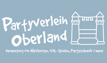 Kundenlogo von Partyverleih Oberland - Vermietung von Hüpfburgen,  XXL-Spielen,  Partyzubehör & mehr