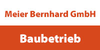 Kundenlogo von Meier Bernhard GmbH Baubetrieb