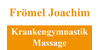 Kundenlogo von Frömel Joachim Krankengymnastik Massage Lymphdrainage