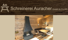 Kundenlogo von Auracher Schreinerei GmbH & Co. KG