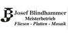 Kundenlogo von Blindhammer Josef Fliesen - Platten - Mosaik Meisterbetrieb