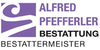 Kundenlogo von Bestattung Pfefferler GmbH
